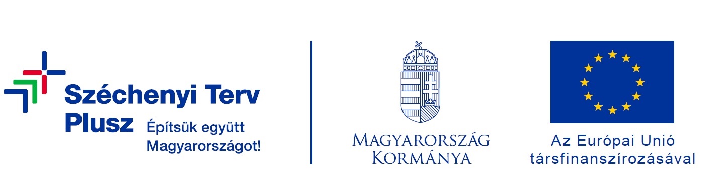 Kedvezményezetti infoblokk – Széchenyi Terv Plusz, Magyarország Kormánya, Az Európai Unió társfinanszírozásával